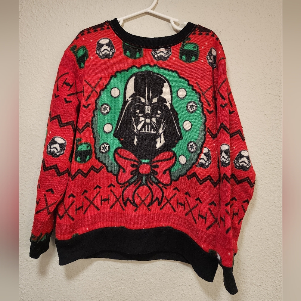 Star Wars Red and Green Sweater
